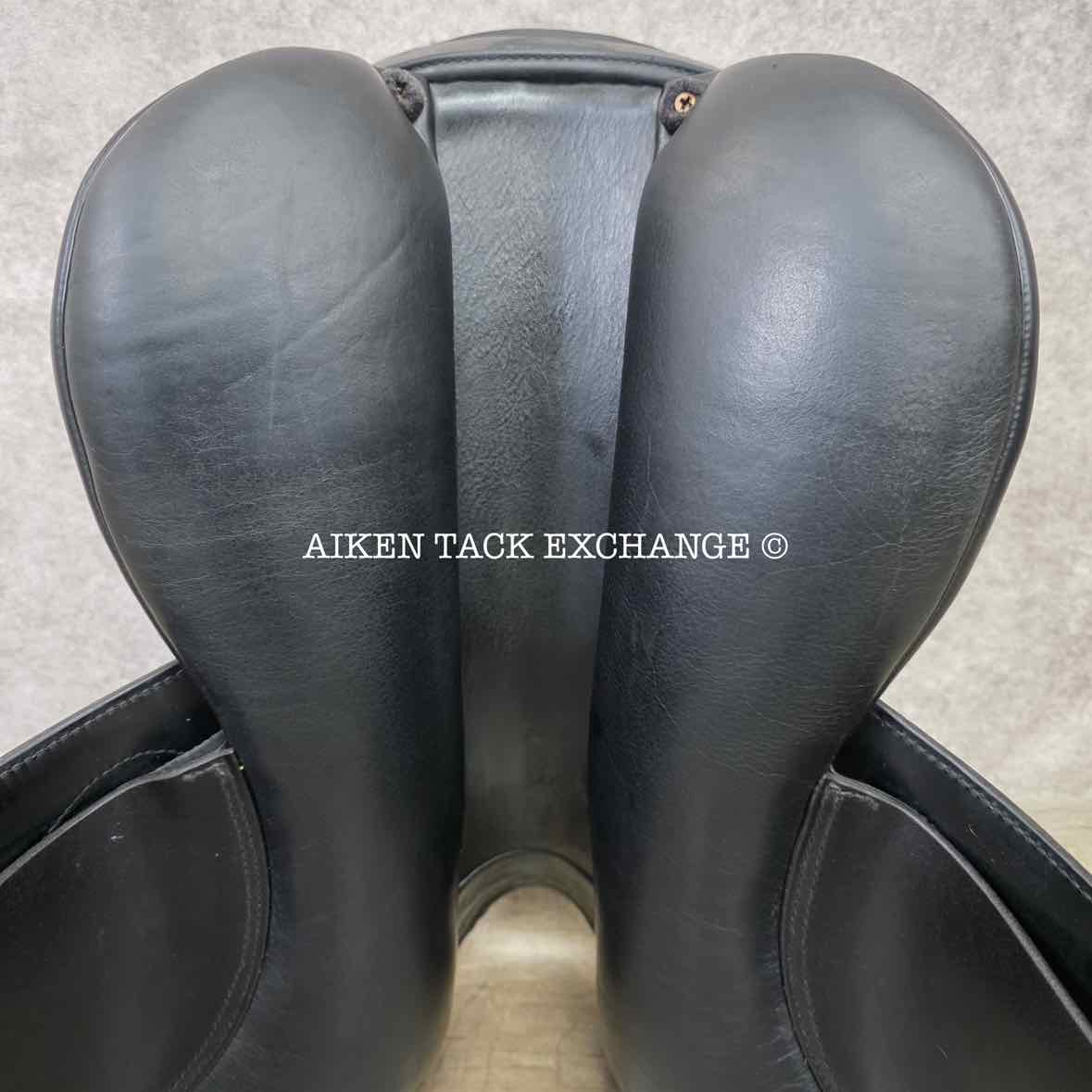 2005 Prestige Optimax Dressage Saddle, 18" Seat, 34 Tree - M/MW, Wool Flocked Panels