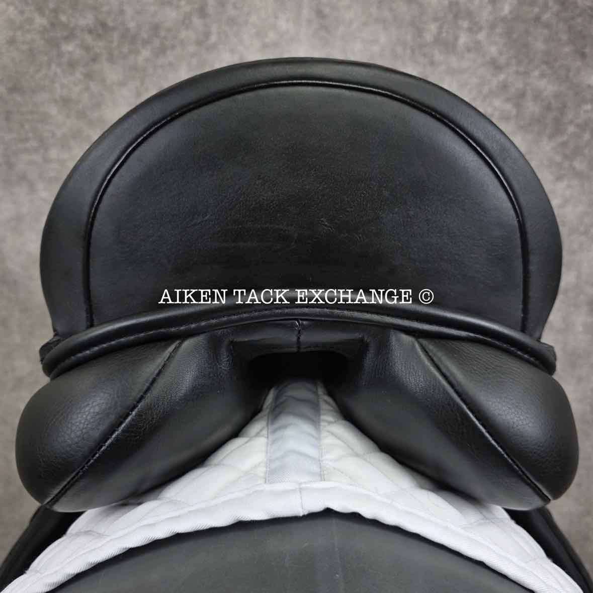 2017 Custom Saddlery Advantage Monoflap Dressage Saddle, 18" Seat, Adjustable Tree, Wool Flocked Panels