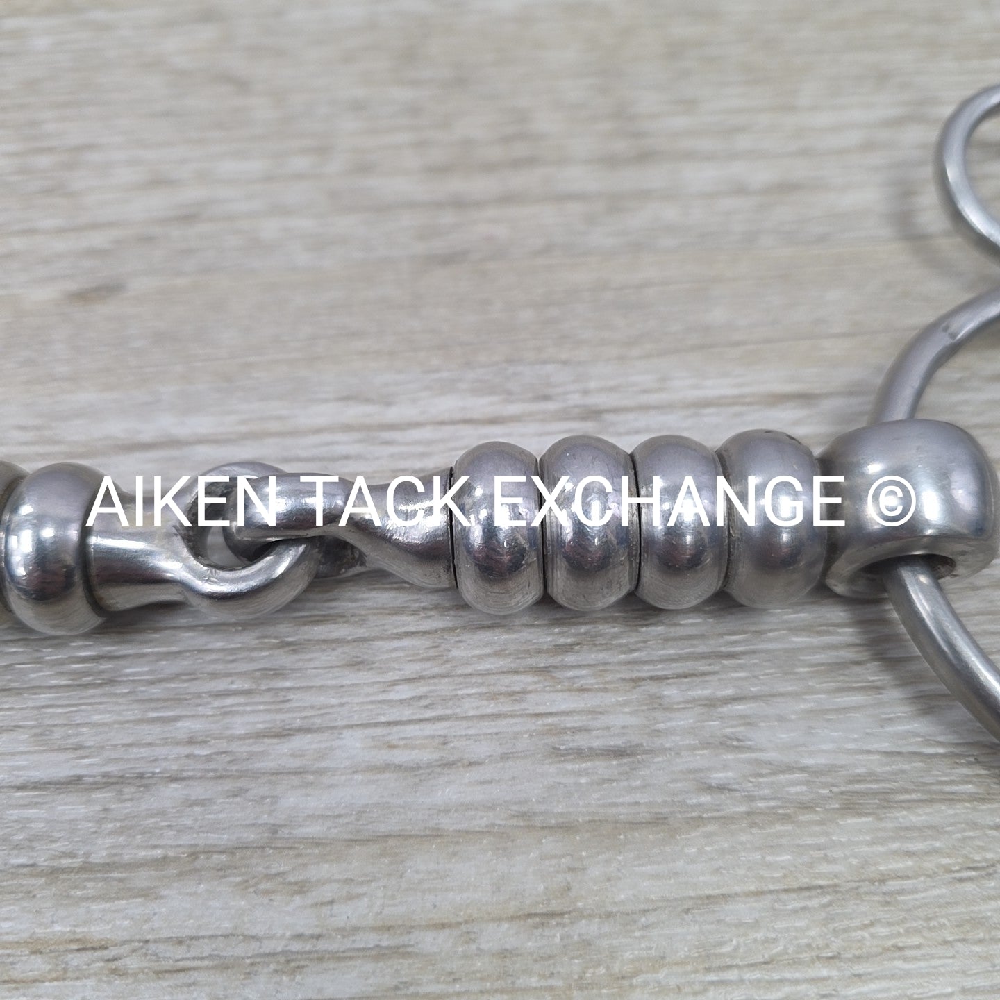 Single Joint Cherry Roller 3 Ring Gag Bit 5.5"