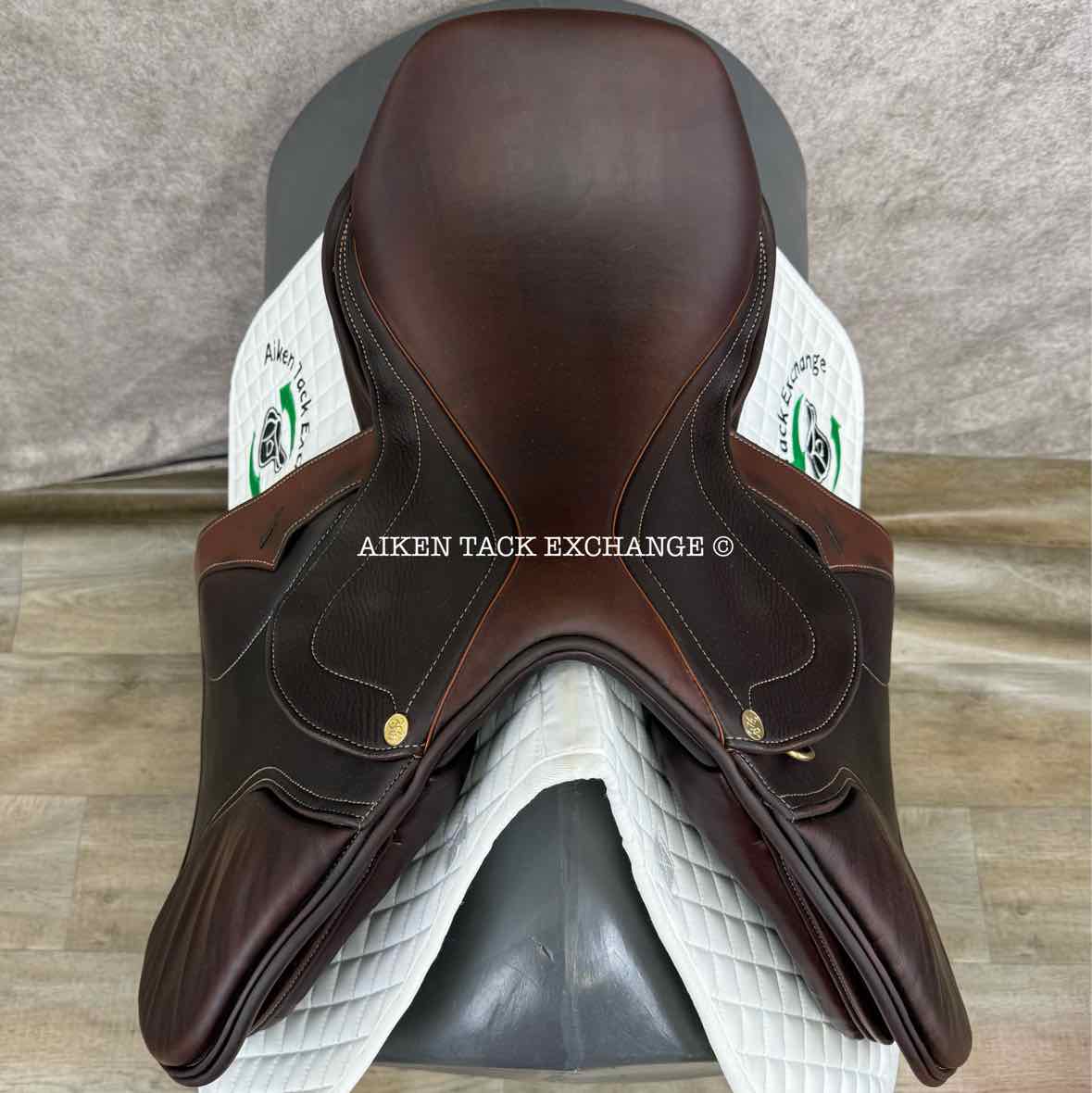 2017 Peter Horobin Stride Free Munich Jump Saddle, 17.5" Seat, Medium Wide Tree, Wool Flocked Panels