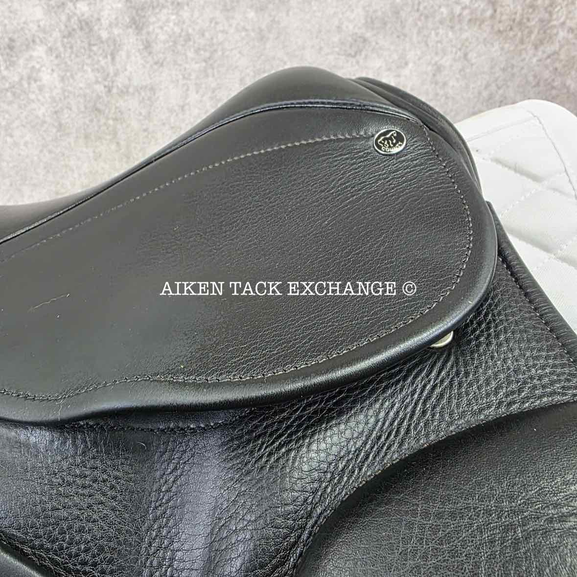 **SOLD** 2013 County Perfection CC Dressage Saddle, 17" Seat, Medium Tree, Wool Flocked Panels