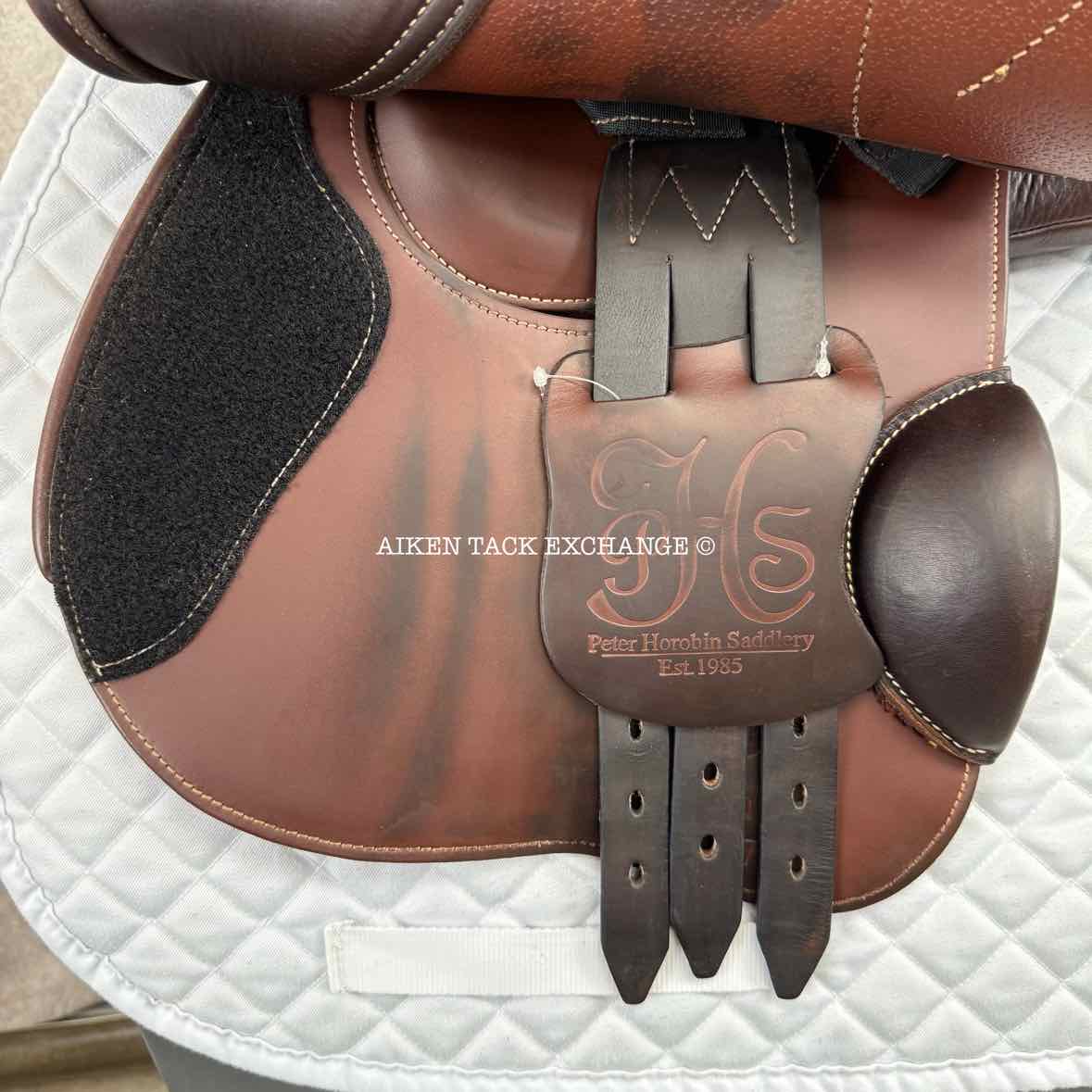 2017 Peter Horobin Stride Free Munich Jump Saddle, 17.5" Seat, Medium Wide Tree, Wool Flocked Panels
