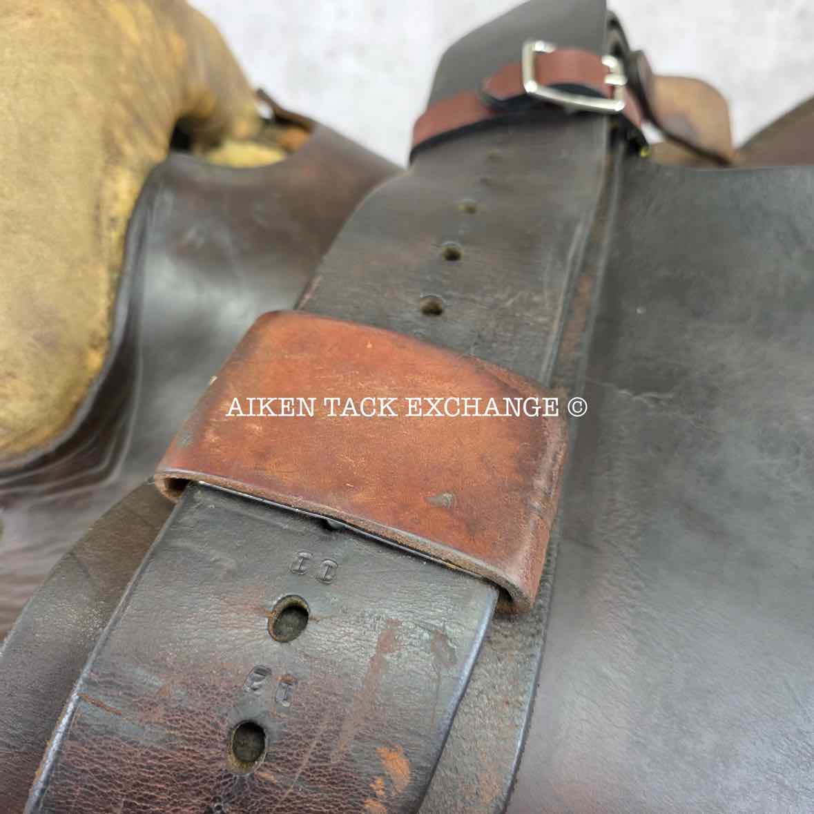 Roping Western Saddle, 15" Seat, Wide Tree - Full QH Bars, Weighs Approximately 49 lbs