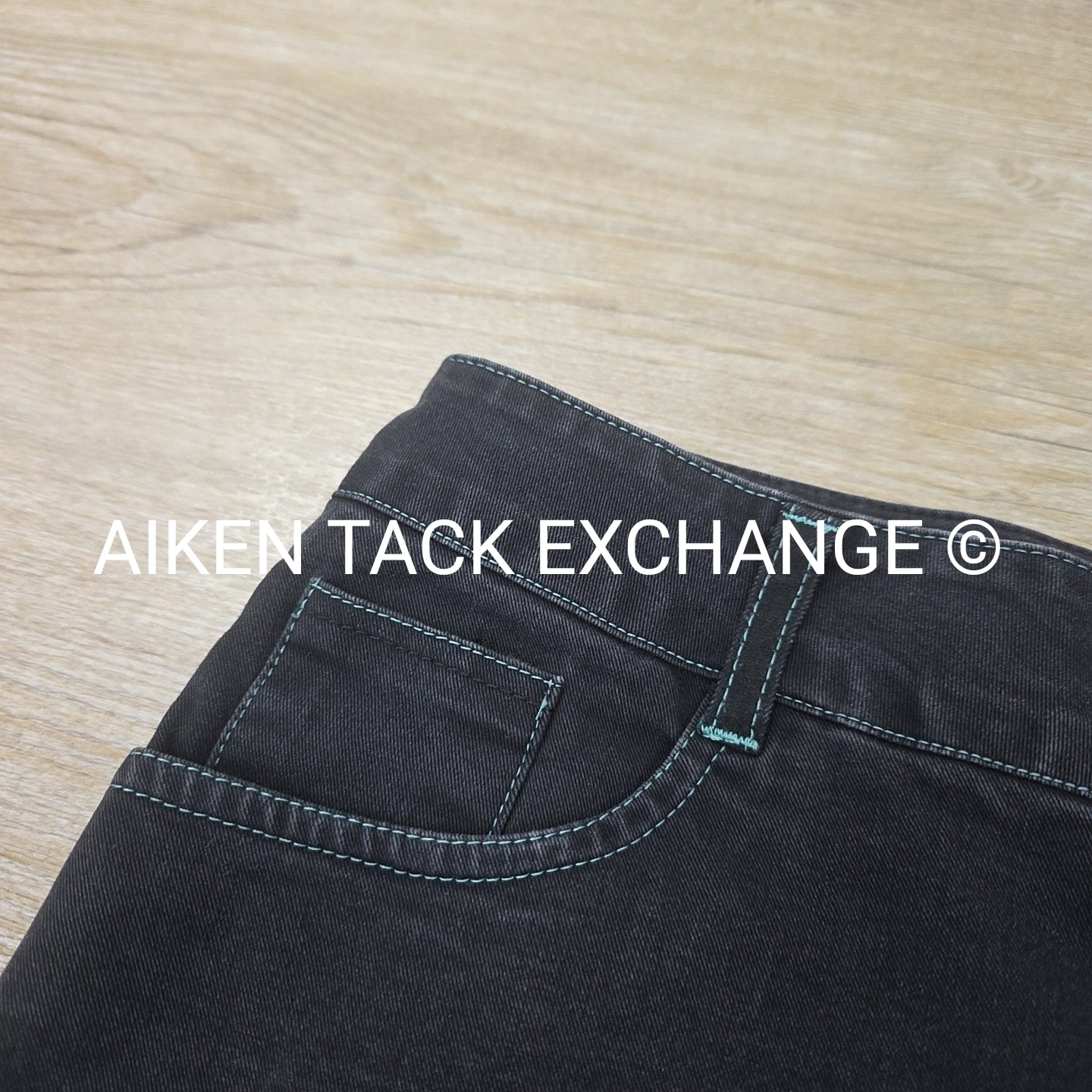 FITS Silicone Grip Full Seat Denim Breeches, Women's XLarge