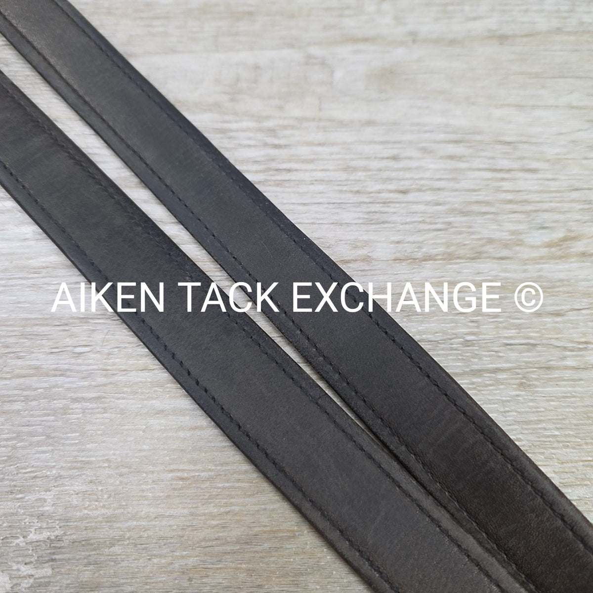 Nylon Lined Stirrup Leathers, Black, 60"