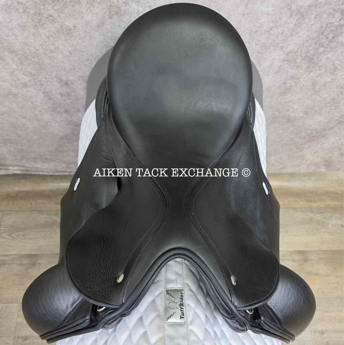 2005 Schleese Derby Dressage Saddle, 17.5" Seat, Adjustable AdapTree, Wool Flocked Panels