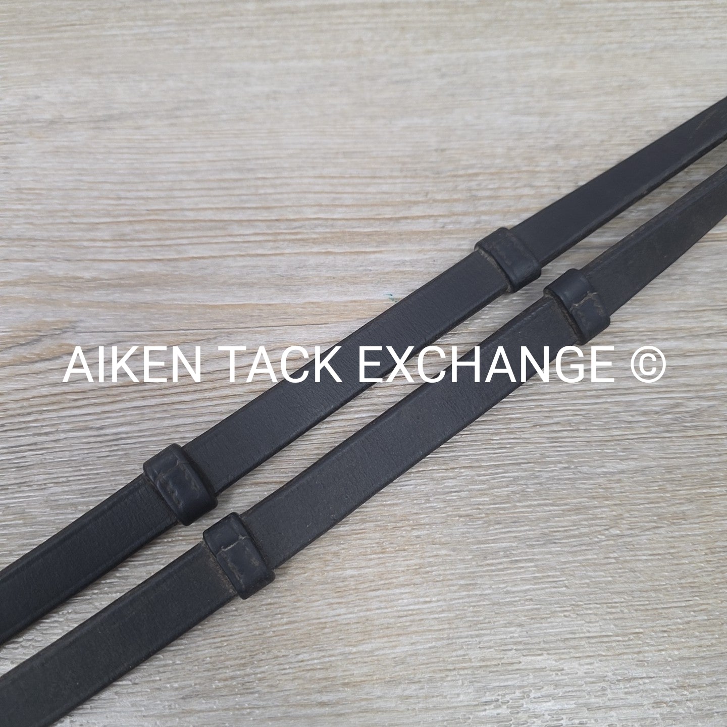 BARGAIN BUNDLE: 2 Pair Vespucci Leather Reins with Hand Stops