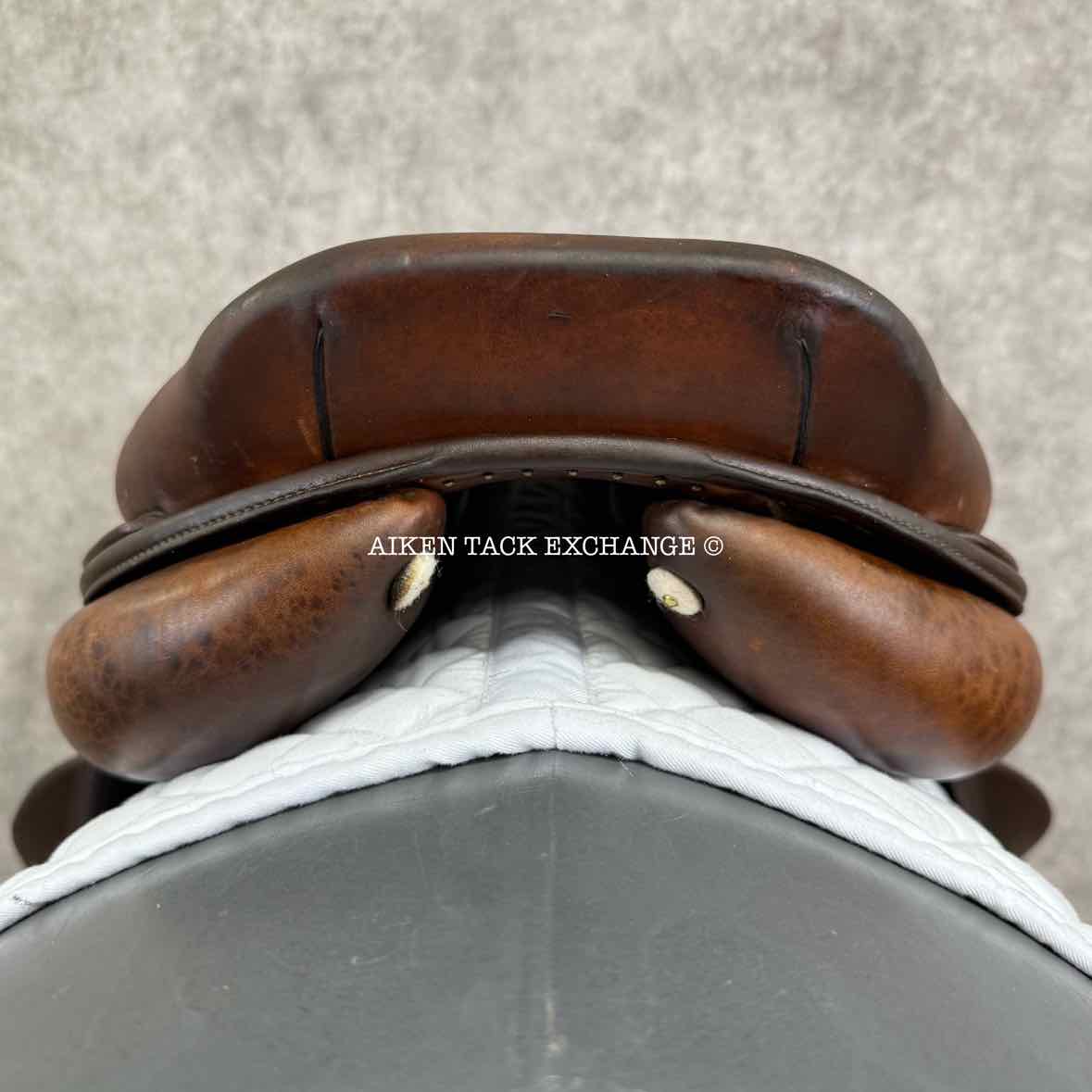 2018 CWD SE04 Monoflap Jump Saddle, 17" Seat, 2A Flap, Medium Tree, Foam Panels