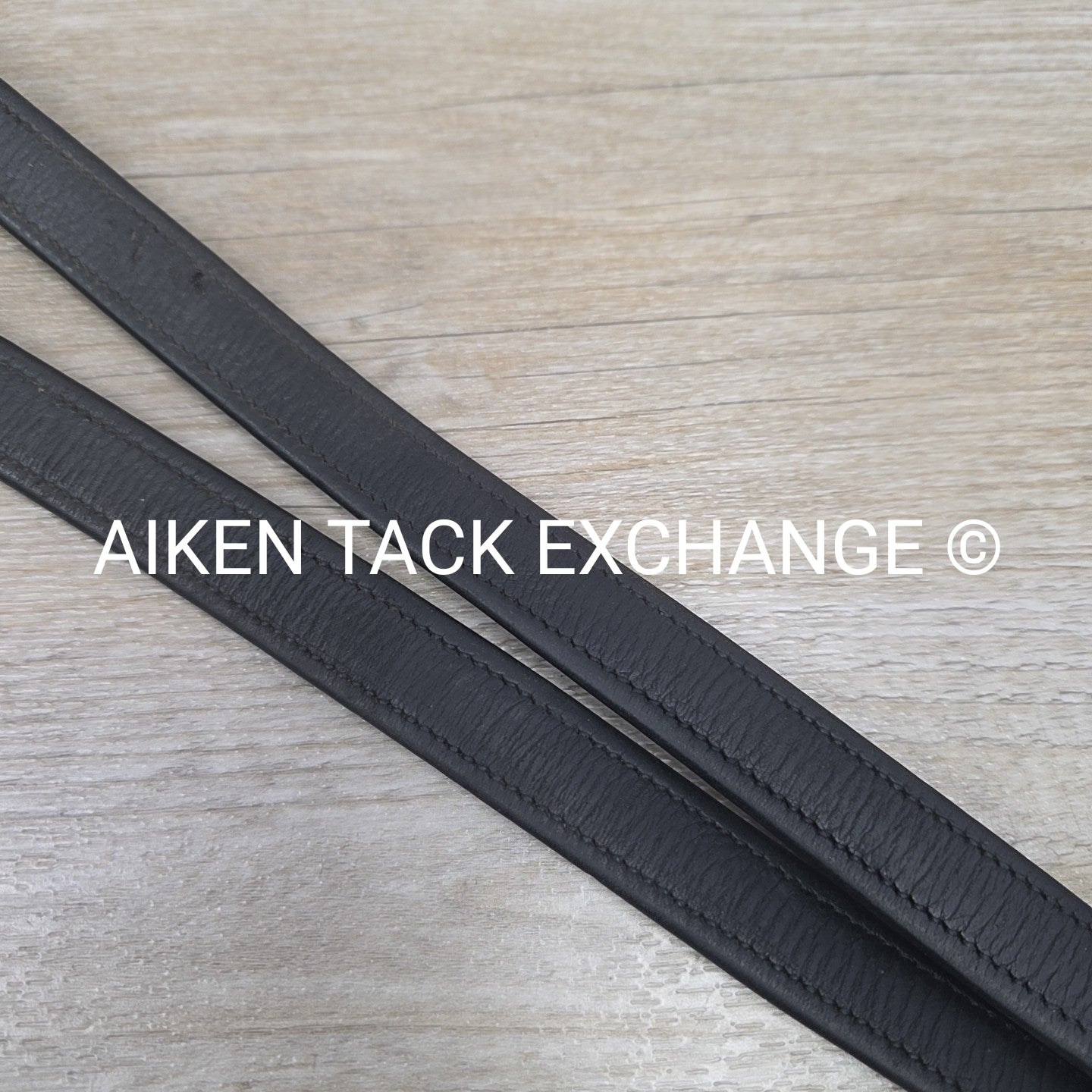 Bruno Delgrange Nylon Lined Stirrup Leathers, Black, 165 cm / 65"