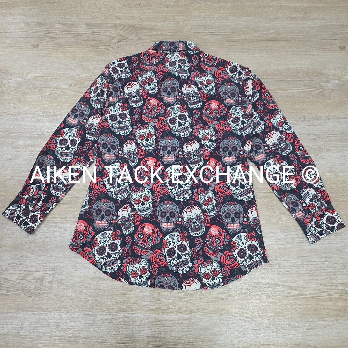 Royal Highness Long Sleeve Collared Shirt, Size Large