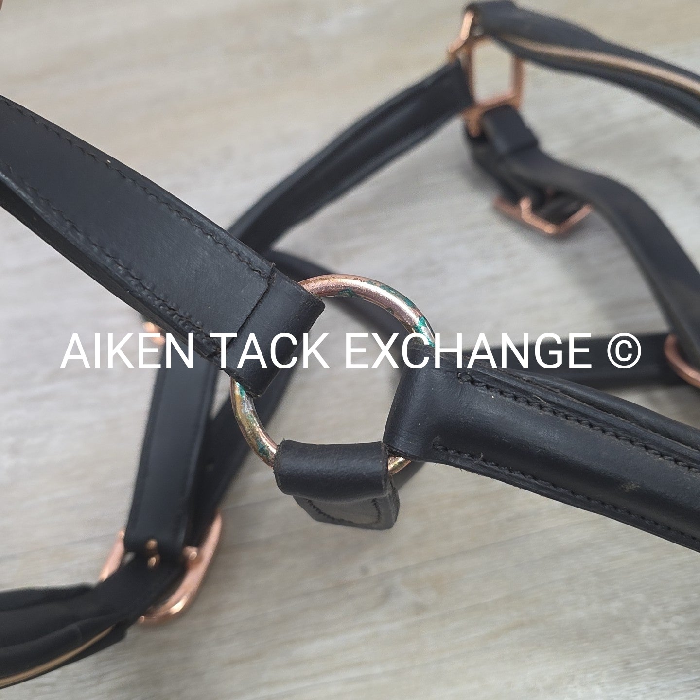 Padded Leather Halter, Size Full