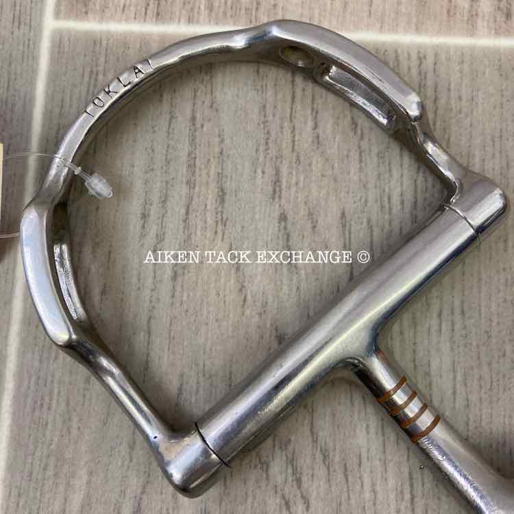 Myler Dee with Hooks Correctional Low Ported Barrel Bit MB 27PB 5"