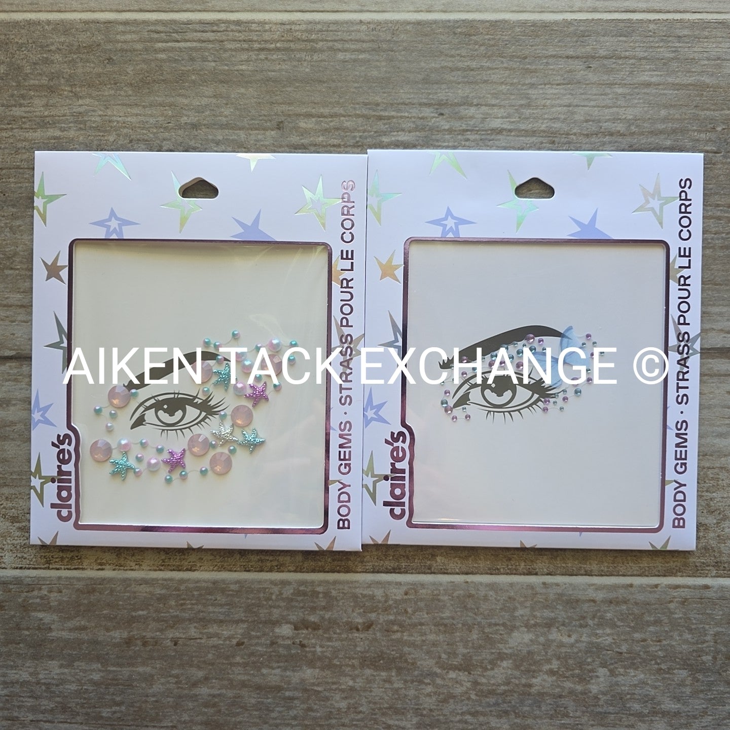 Claire's Eye Gem Sets - 2 Total