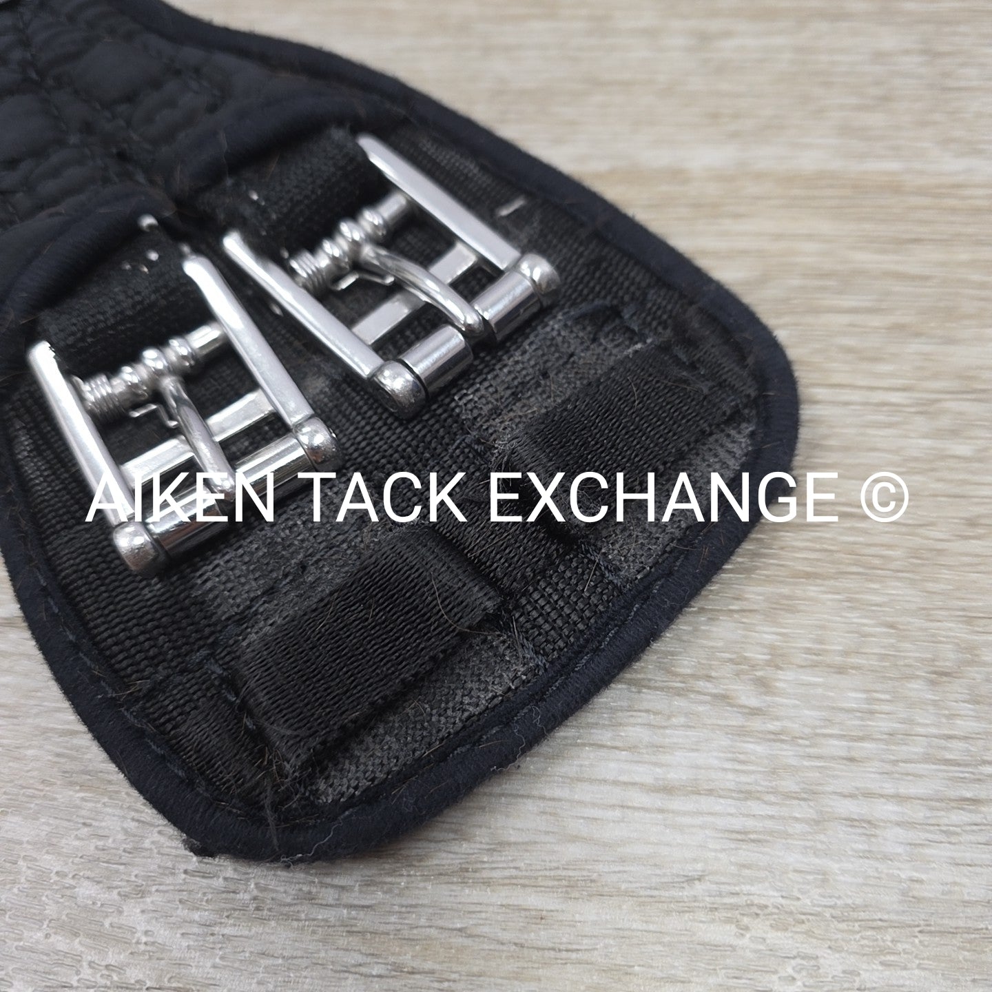 Mattes Contour Dressage Girth, No Sheepskin Cover, Black, 22"