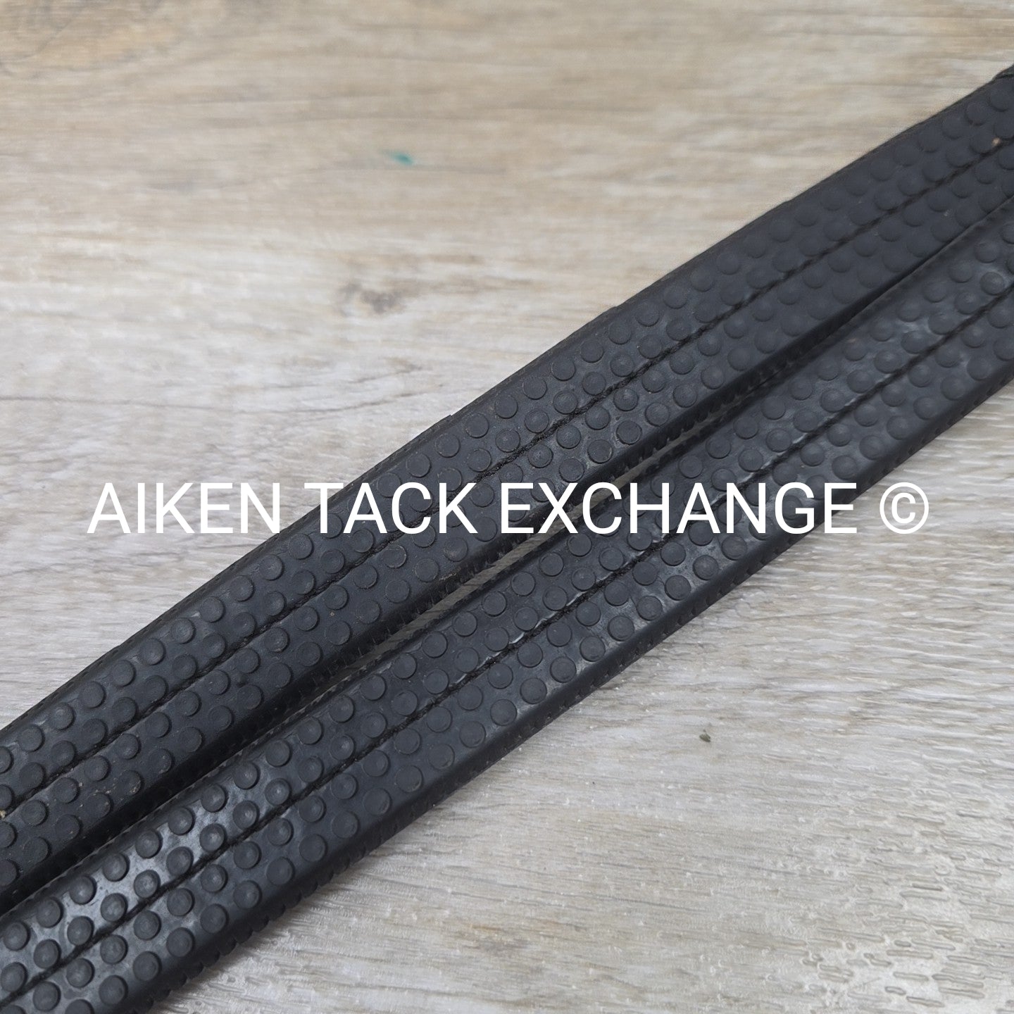 Rubber Reins, Black, 47"