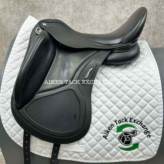 2023 Aviar Rook 2.0 Monoflap Dressage Saddle, 18" Seat, Adjustable Tree, Foam Panels
