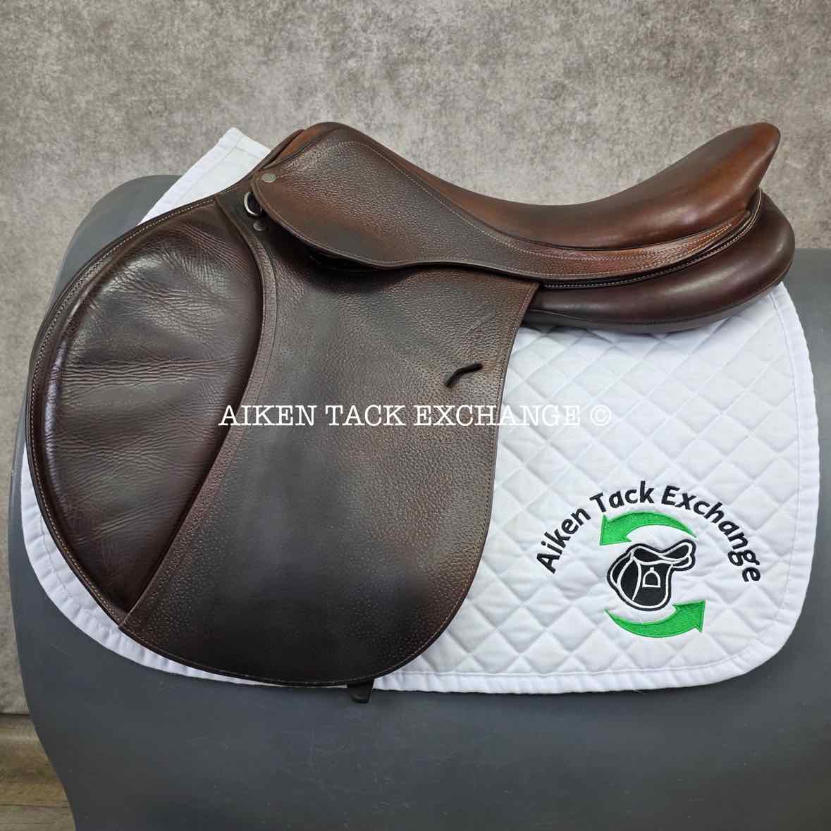 2013 Antares Classique Close Contact Jump Saddle, 19" Seat, 5A Flap, Medium Tree, Foam Panels