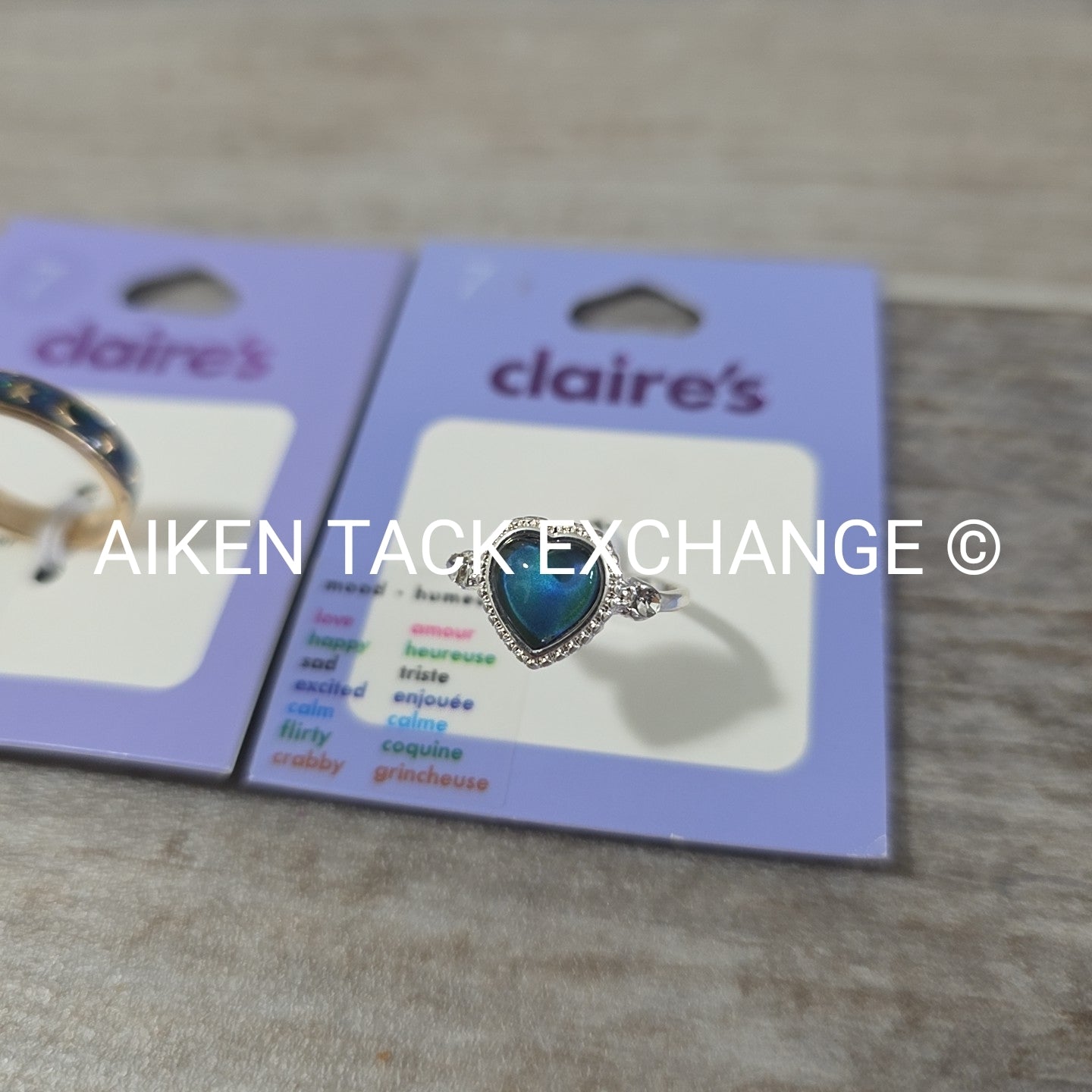 Claire's Mood Rings (3) - Size 7