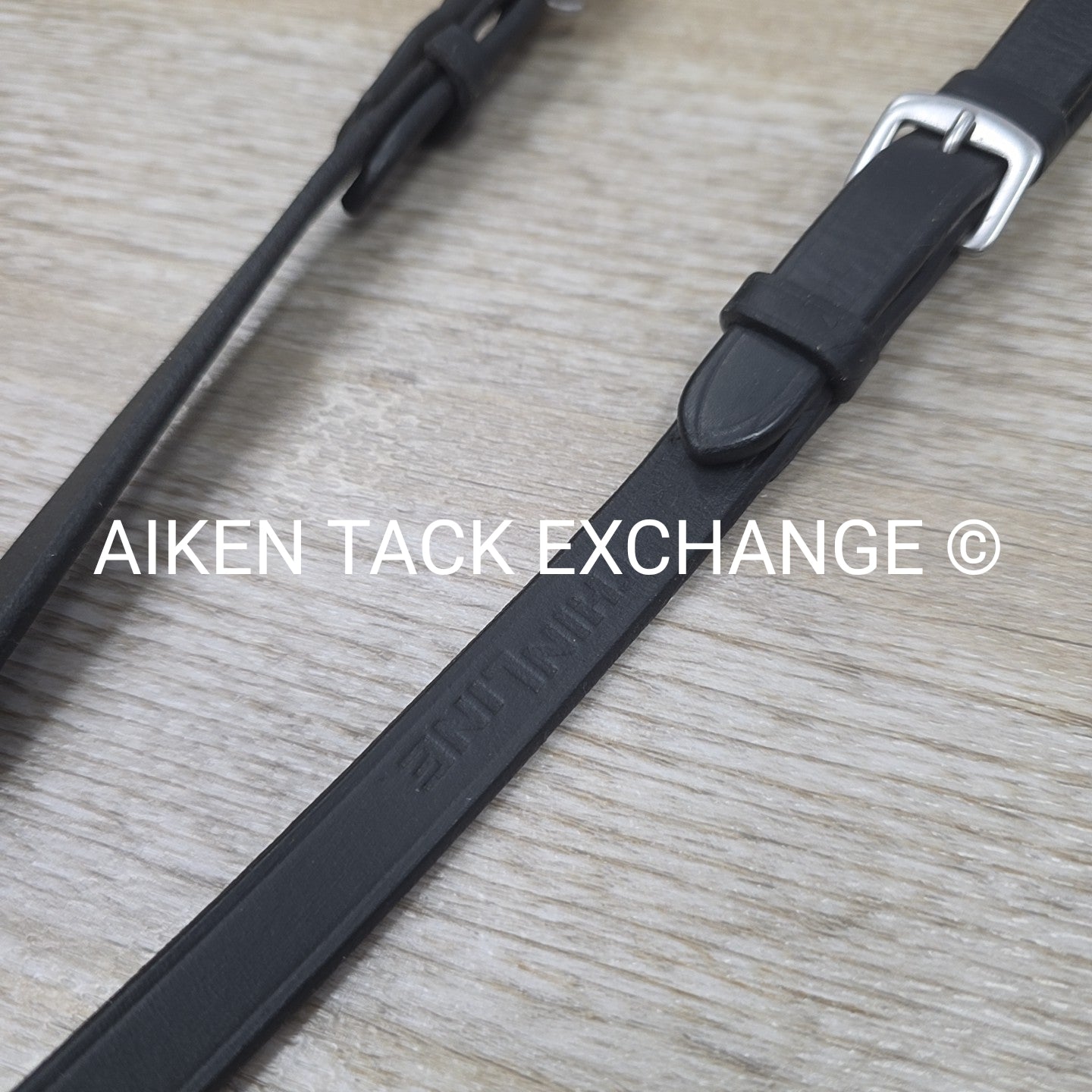 ThinLine Classic Wrapped Reins, Black, Size Full