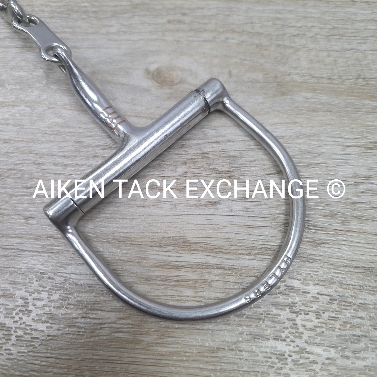 Myler Dee without Hooks and French Link Snaffle MB 10 5"