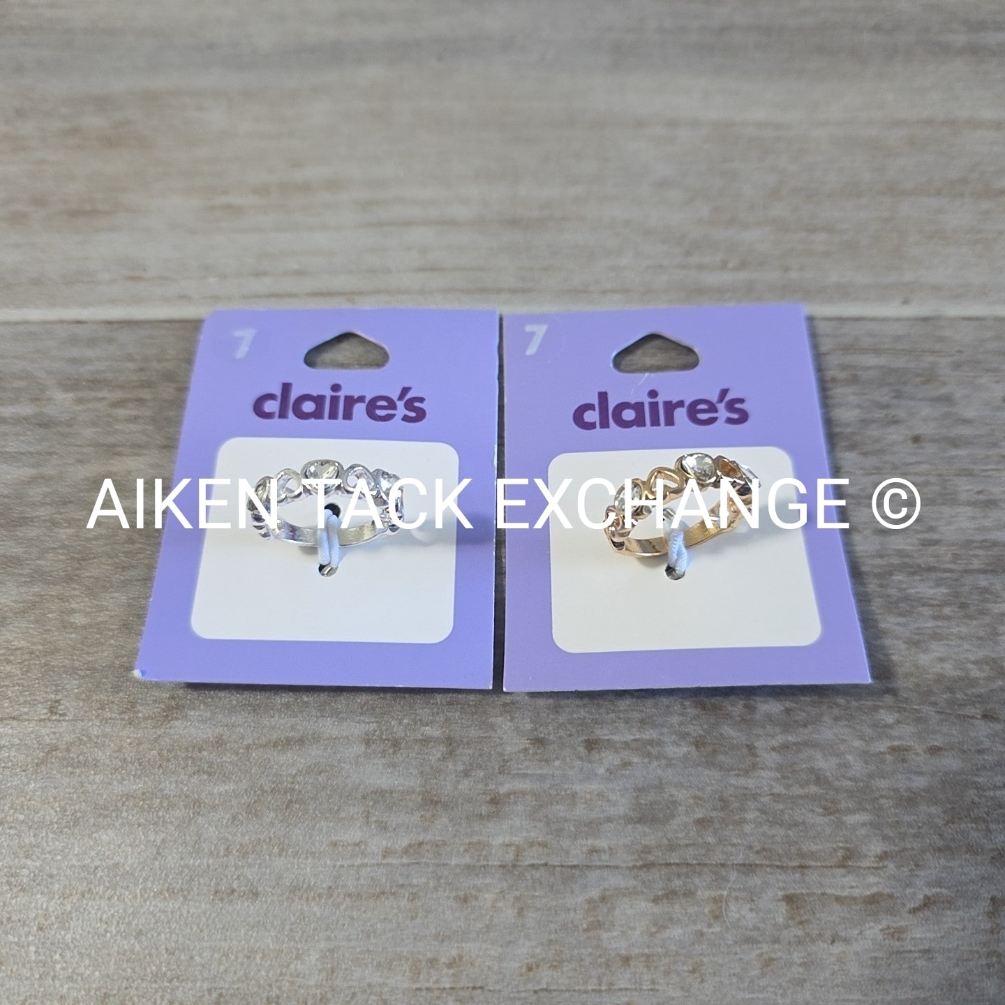 Claire's Rings (2) - Size 7