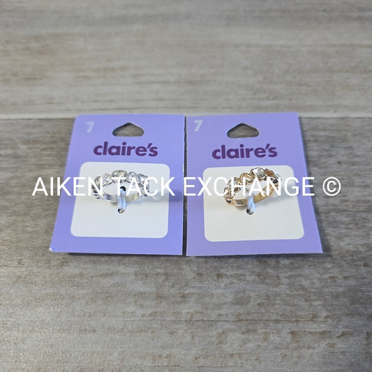 Claire's Rings (2) - Size 7