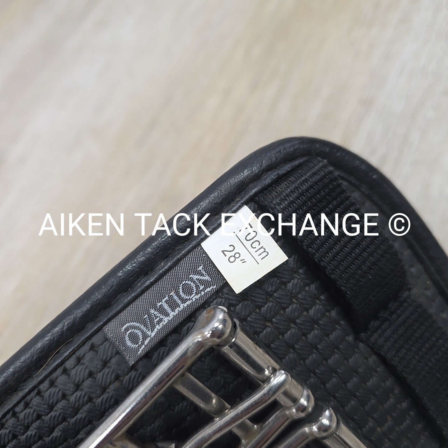 Ovation Airform Dressage Chafeless Girth, Black, 28"