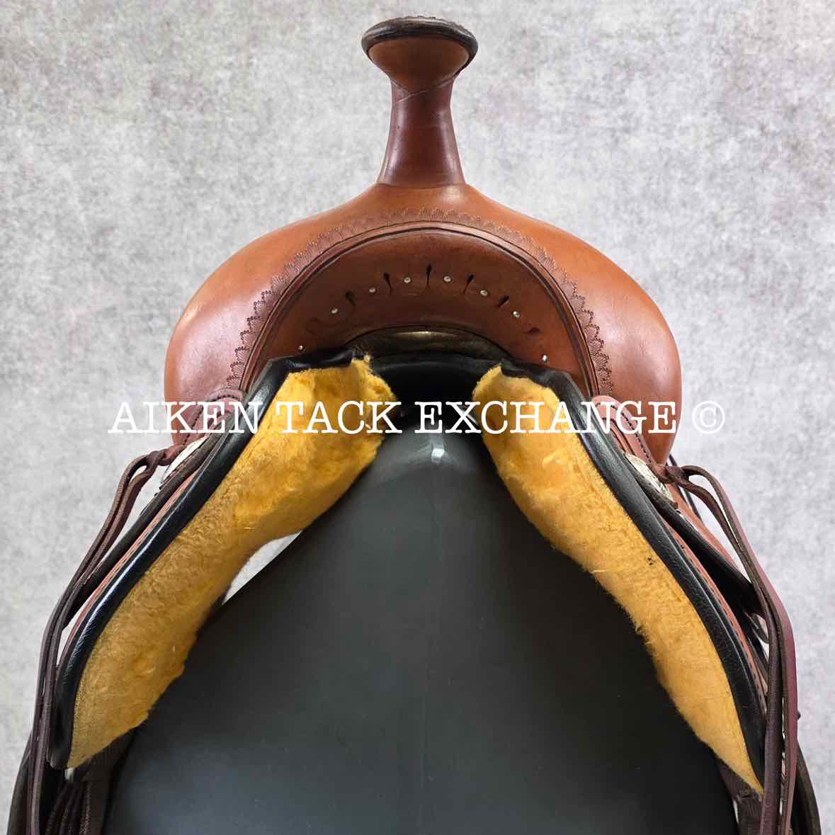 2004 Circle Y 1651 Park & Trail Western Saddle, 16" Seat, Regular Flex Lite Tree - Semi QH Bars
