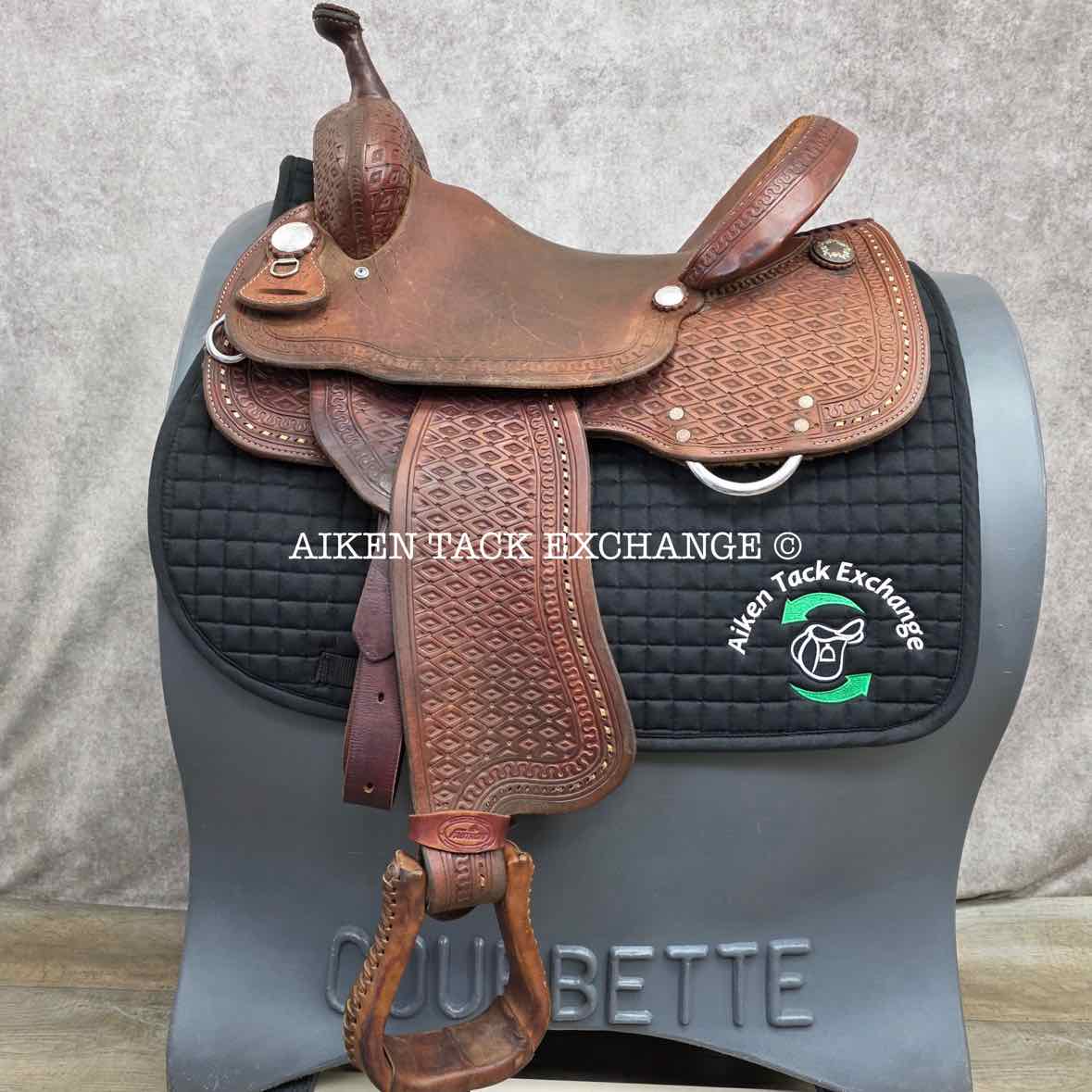 Kowalsky Western Saddle, 15.5" Seat, Wide Tree - Full QH Bars