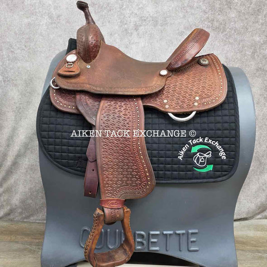 **SOLD** Kowalsky Western Saddle, 15.5" Seat, Wide Tree - Full QH Bars