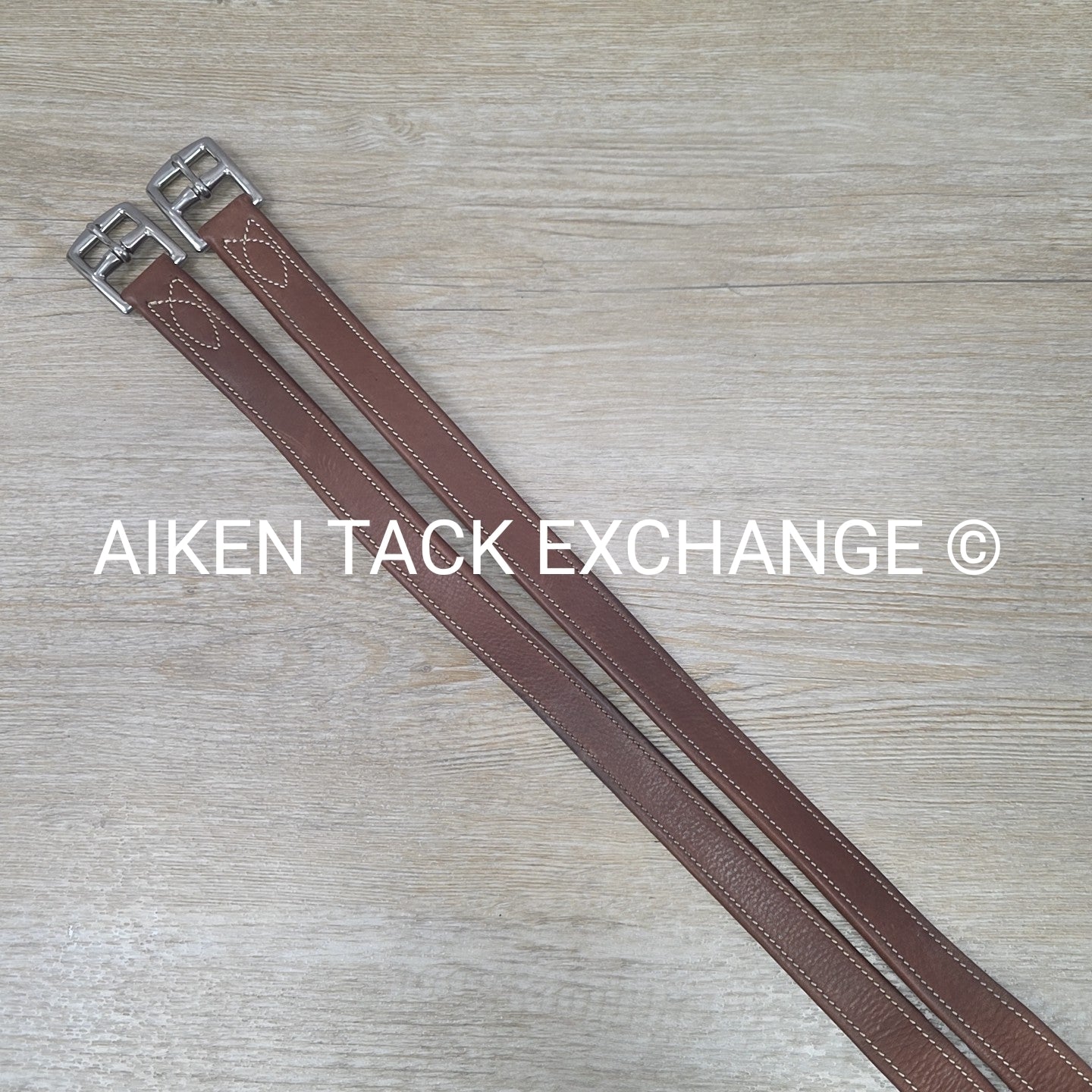 Schockemohle Chantilly Stirrup Leathers, Brown, 58"