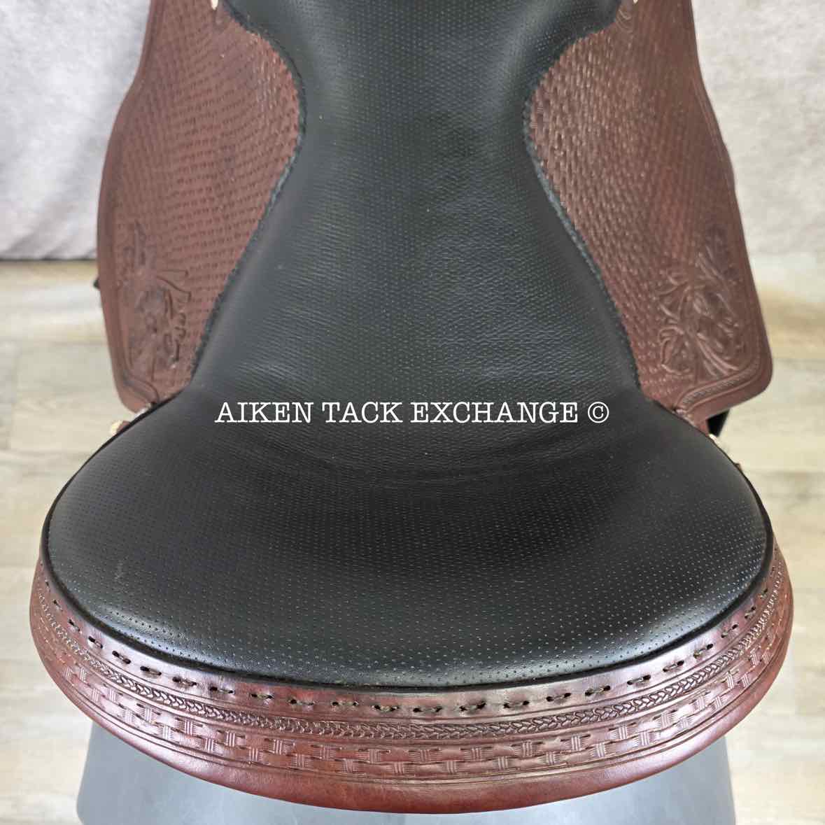 2017 Foxtrot USA Harmony Western Dressage Saddle, 16" Seat, Semi-Wide Tree