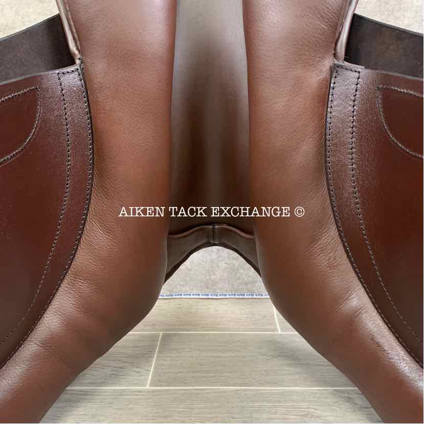 2021 Black Country GPX All Purpose Jump Saddle, 18.5" Seat, Wide Tree, Wool Flocked Panels