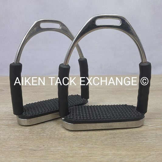 Herm Sprenger Original System 4-F Jointed Flex Stirrup Irons 4.75"