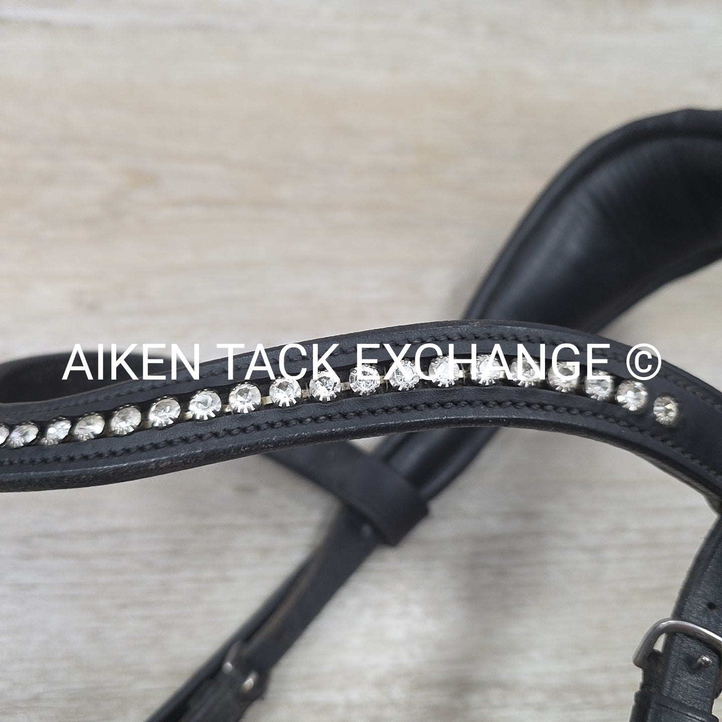 Tota Comfort System Drop Noseband Bridle, No Reins, Black, Size Full