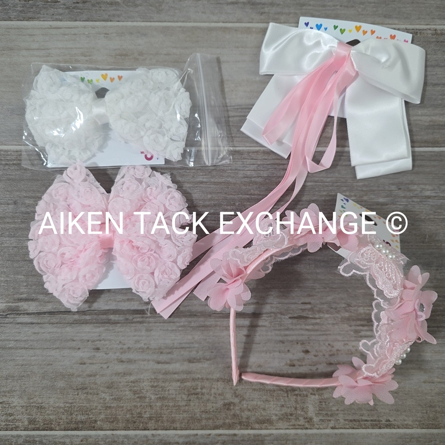 Claire's Hair Bundle - 1 Headband, 3 Hair Clips