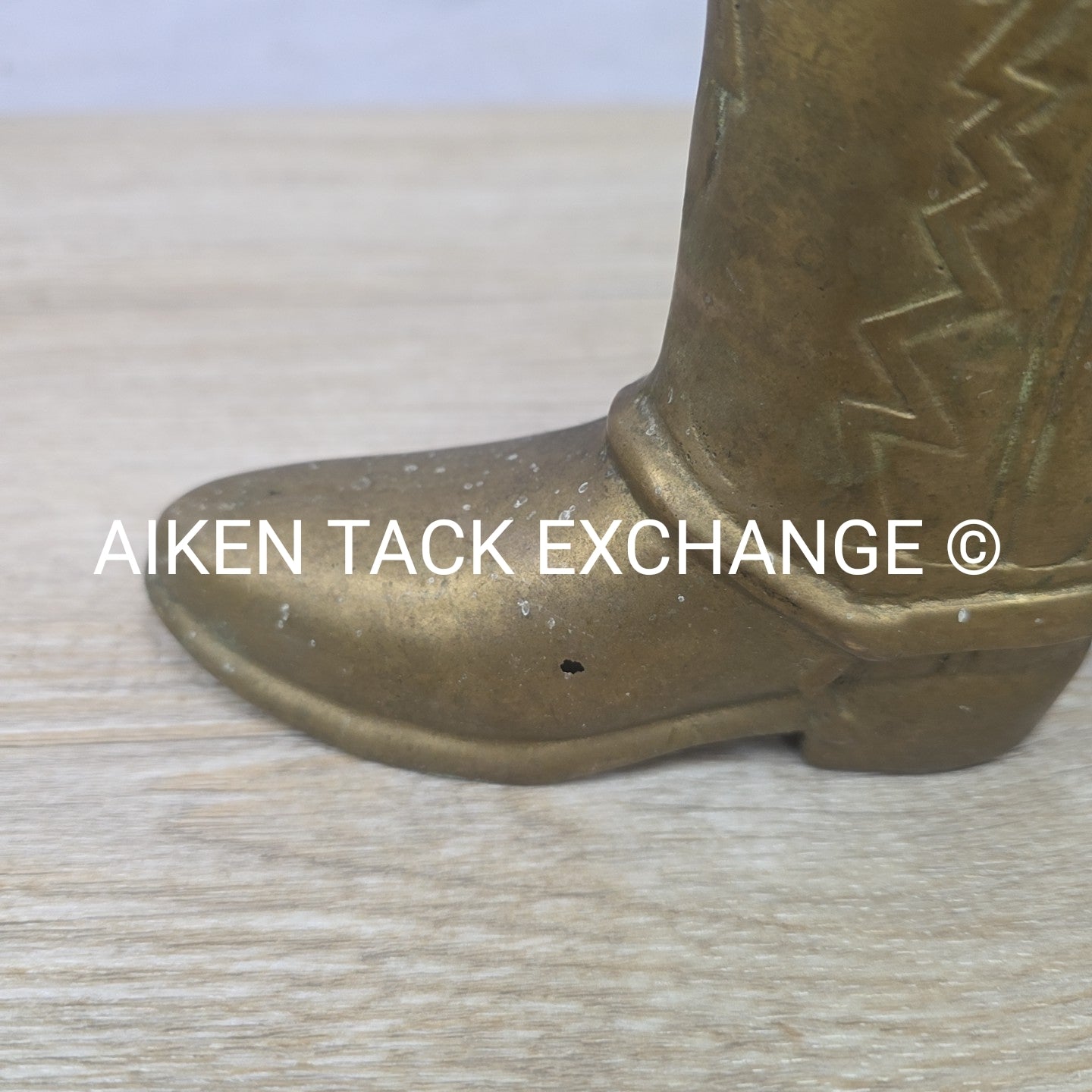Decorative Brass Boot