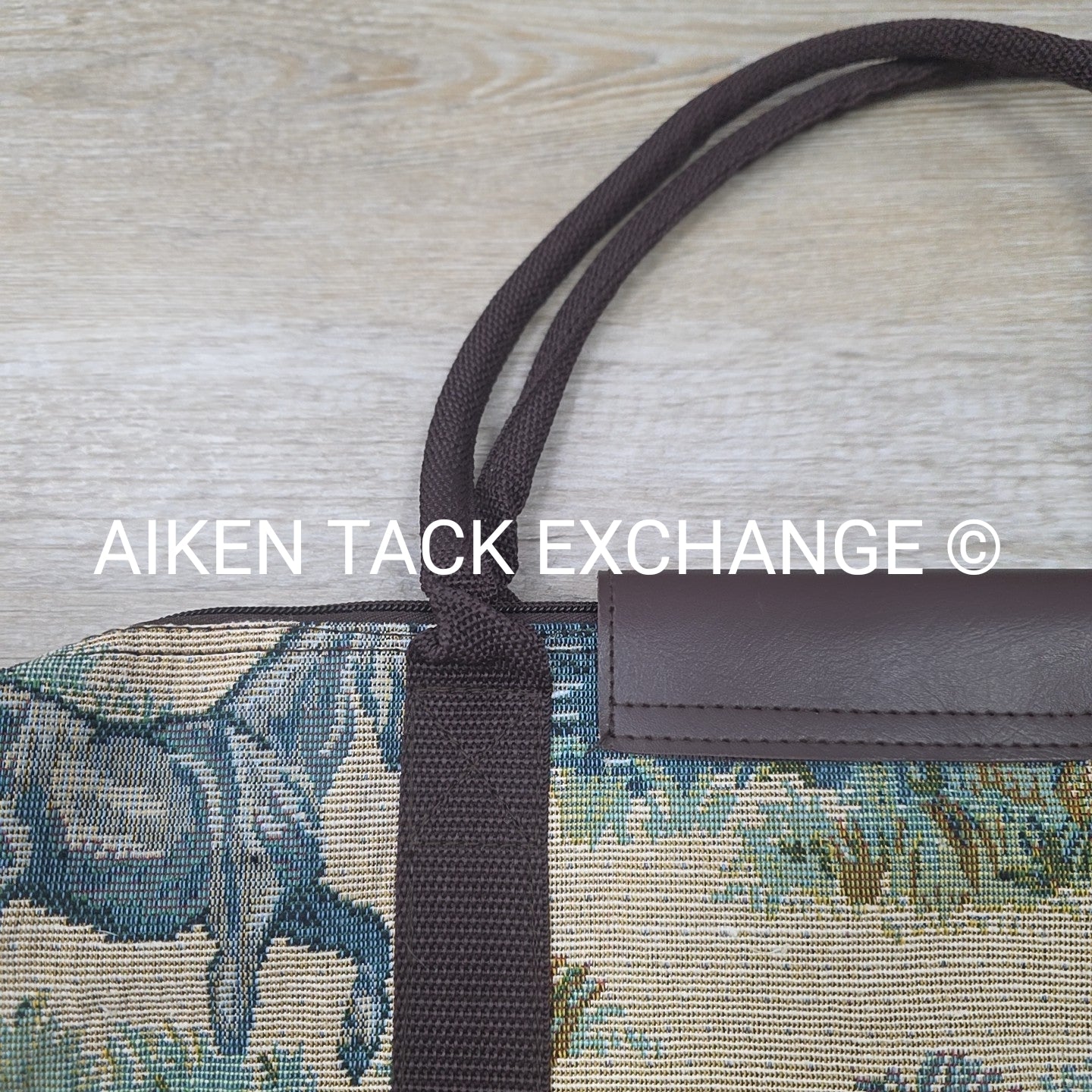 Equestrian Print Tote Bag