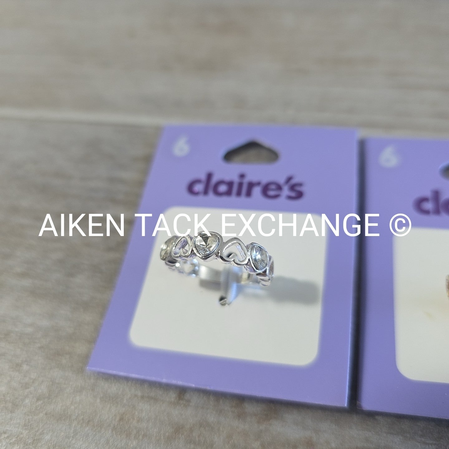 Claire's Rings (2) - Size 6