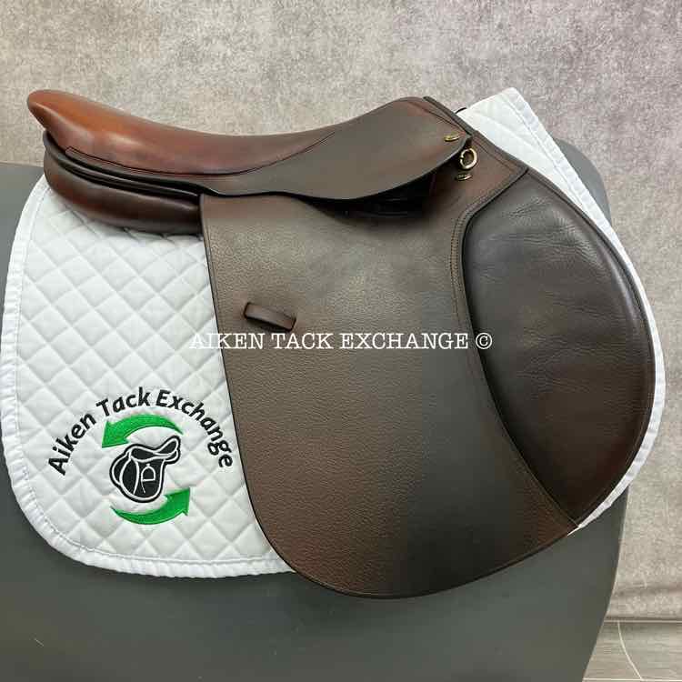 Beval LTD The Natural Close Contact Jump Saddle, 18" Seat, Medium Tree, Foam Panels