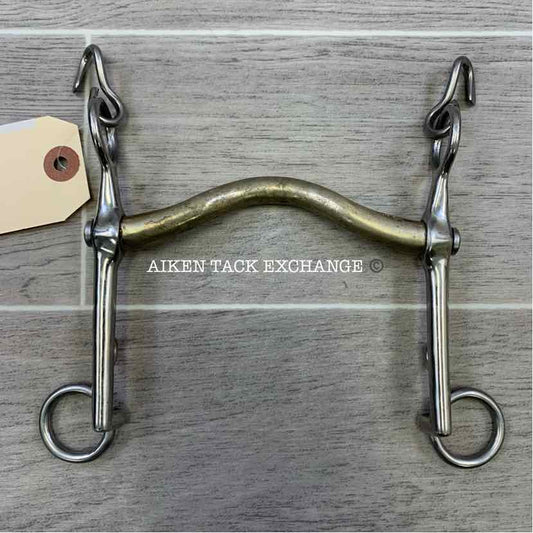 Herm Sprenger Sensogan Revolving Cheek Weymouth Bit 5"