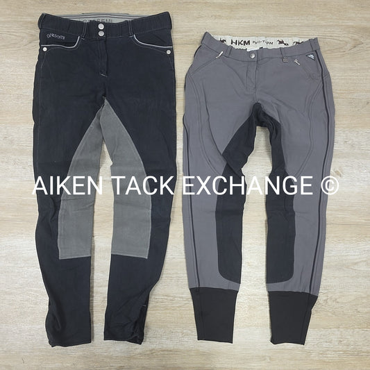 BARGAIN BUNDLE: HKM & Gersemi Full Seat Breeches, Size 30