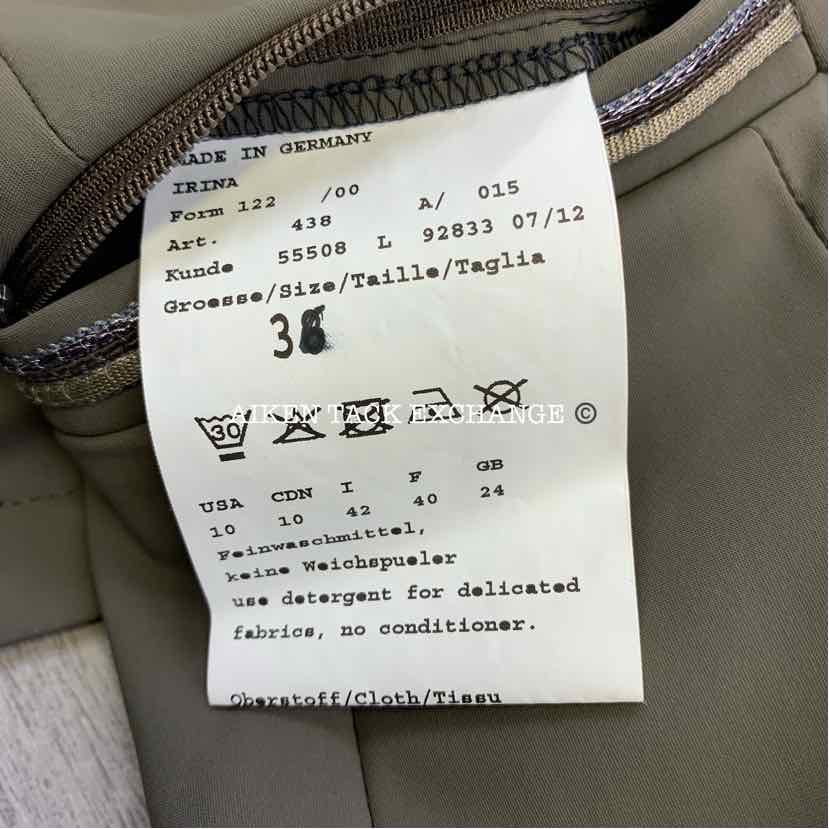 Pikeur Irina Dressage Show Coat, Size 10