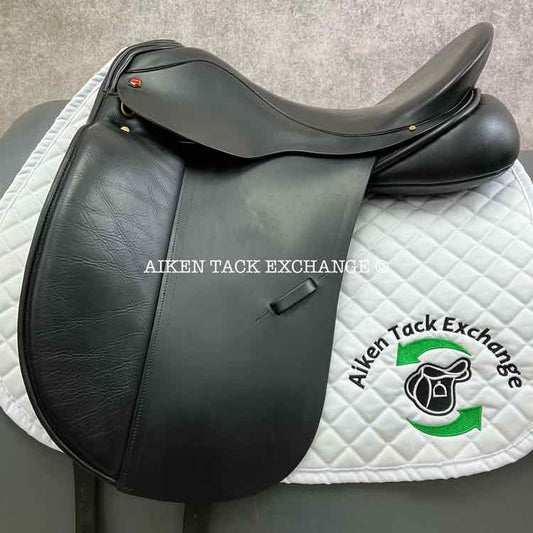 **SOLD** 2008 Albion SLK Dressage Saddle, 17.5" Seat, Medium Tree, Wool Flocked Panels