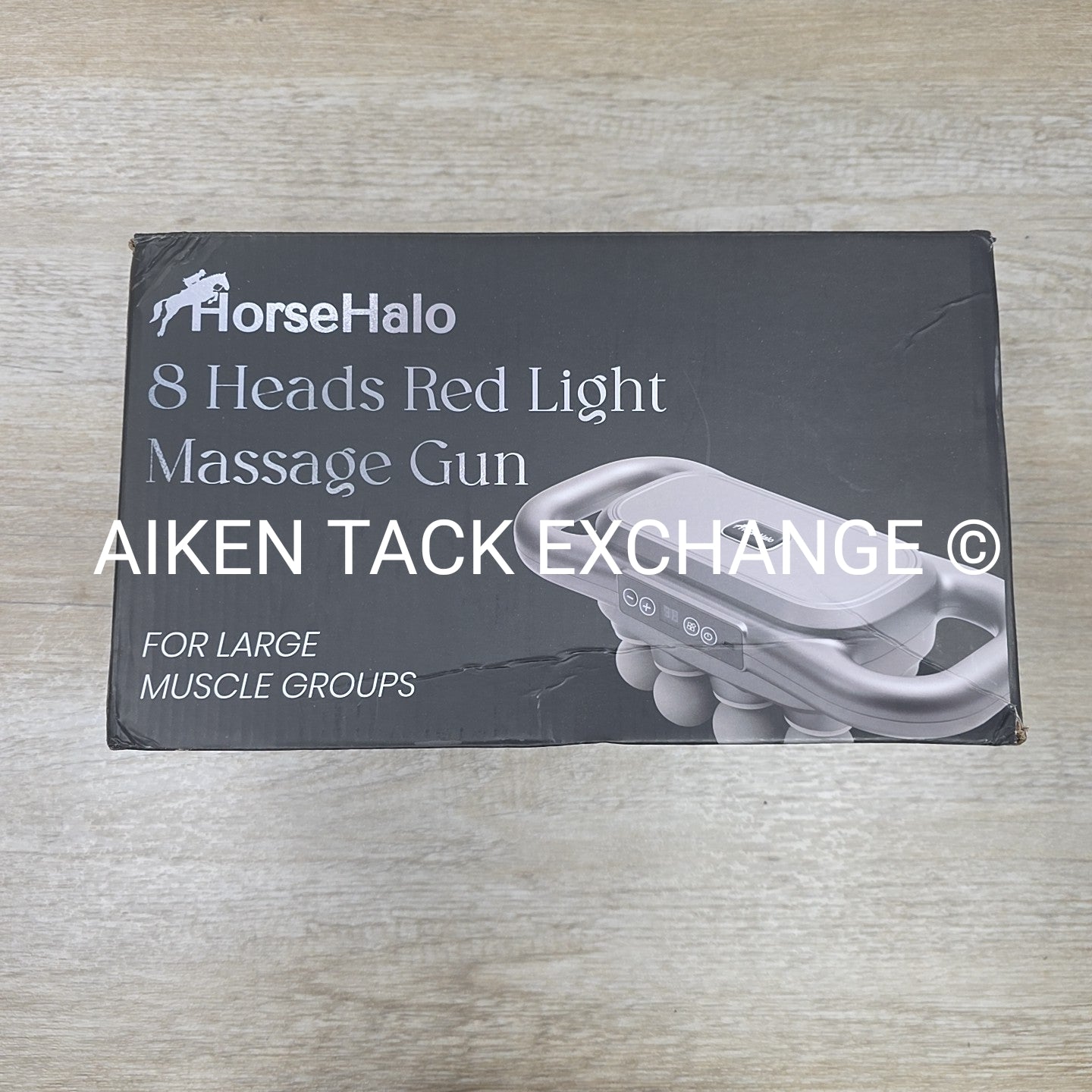 HorseHalo 8 Head Red Light Massage Gun