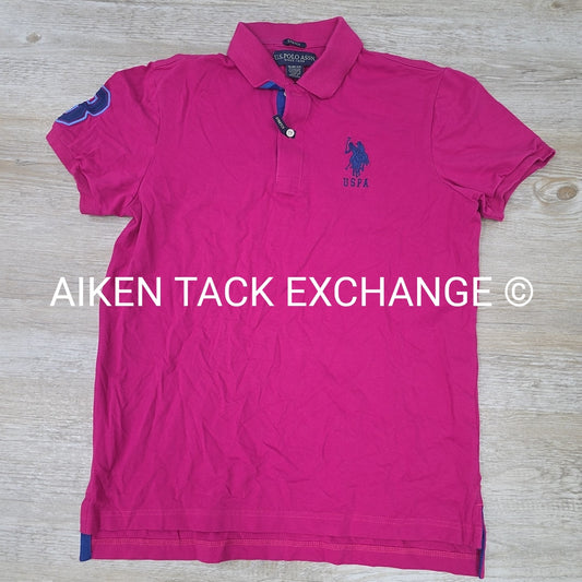 U.S. Polo Assn. Short Sleeve Polo Top, Size Medium