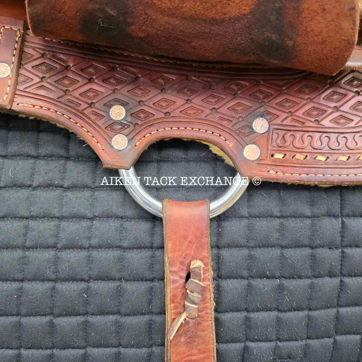 Kowalsky Western Saddle, 15.5" Seat, Wide Tree - Full QH Bars