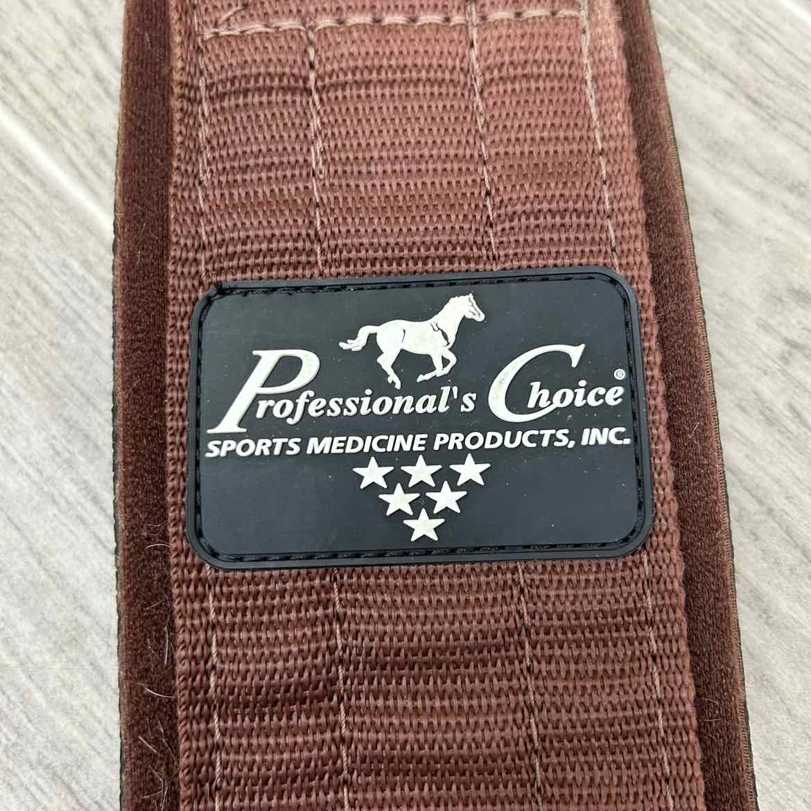 Professional's Choice SMx Girth, Brown, 54"