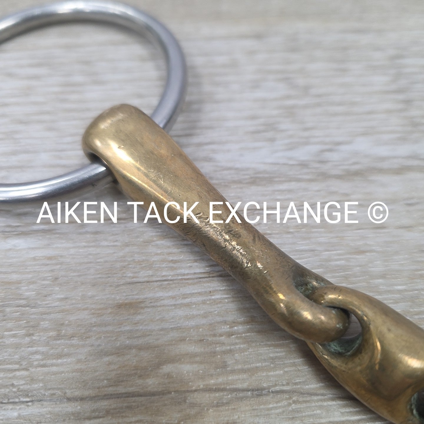 Herm Sprenger KK Ultra Aurigan Double Joint Loose Ring Bit 5.75"