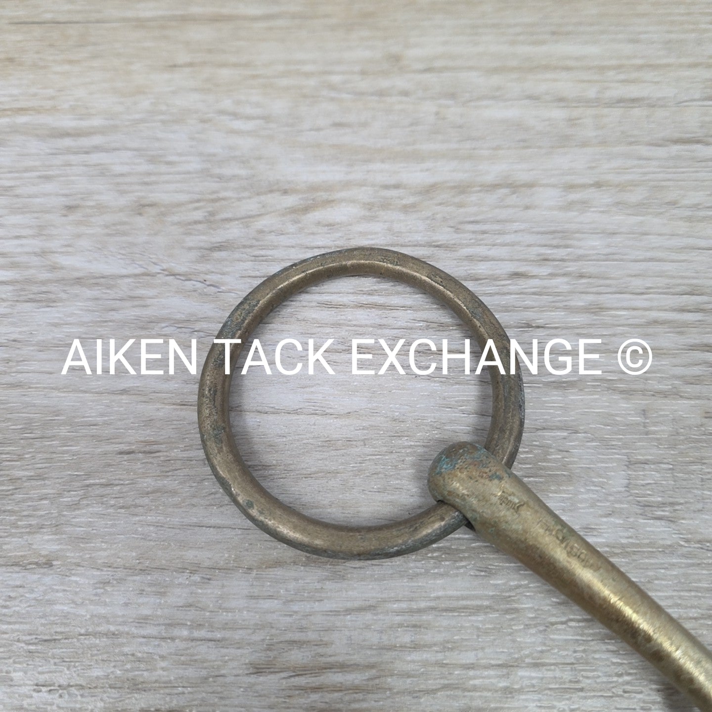 Huck Rostfrei Single Joint Loose Ring Bradoon Bit 5"